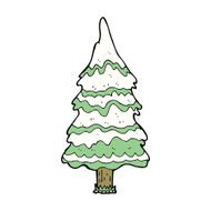 Cartoon Christmas Tree N68