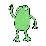 Cartoon Frog N91