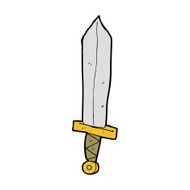 Cartoon Sword N115