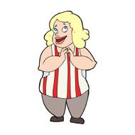 cartoon happy cook N14