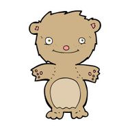 cartoon happy little teddy bear N9