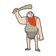 cartoon neanderthal N13