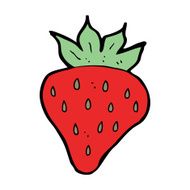 Cartoon Strawberry N91