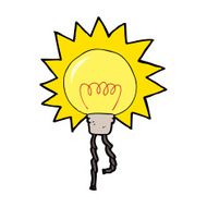Cartoon Light Bulb N91