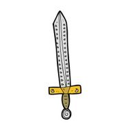 Cartoon Sword N116