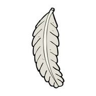 Cartoon Feather N74