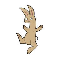 Funny cartoon rabbit N60
