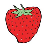 Cartoon Strawberry N92