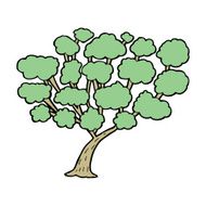 Cartoon Tree N229