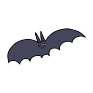 cartoon vampire bat N50