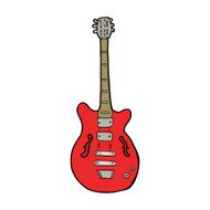 Cartoon Electric Guitar N16