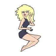 cartoon sexy woman N20