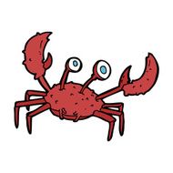 Cartoon Crab N41