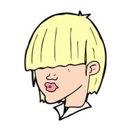 cartoon fashion haircut N14