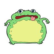 cartoon funny frog N27