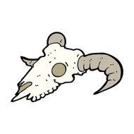 cartoon ram skull N5