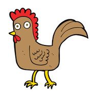 Cartoon Chicken N130