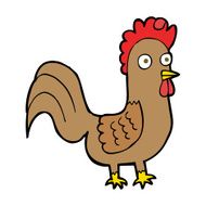 Cartoon Rooster N28