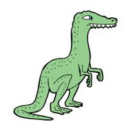 cartoon dinosaur N216