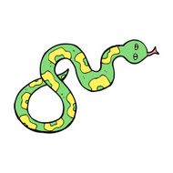 Cartoon Snake N279