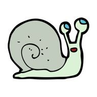 Cartoon Snail N137