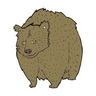 huge bear cartoon N5