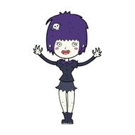 Cartoon Vampire Girl N339
