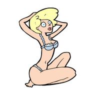 cartoon underwear model N14