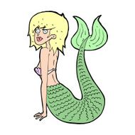Cartoon Mermaid N92