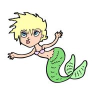 Cartoon Mermaid N93