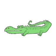 Cartoon Crocodile N115