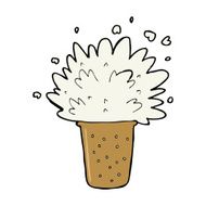 cartoon frothy beer N28