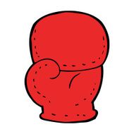 cartoon boxing glove N14