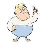 Cartoon Man Asking Question N113