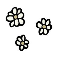 Cartoon Flowers N113