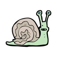 Cartoon Snail N138