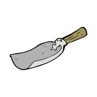 cartoon old shovel N6