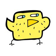 Cartoon Bird N536