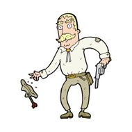 cartoon wild west cowboy N14