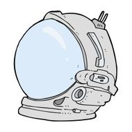 cartoon astronaut helmet N65