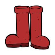 cartoon rubber boots N14
