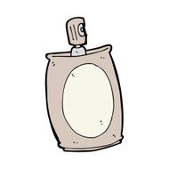 cartoon spray can N132