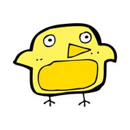 Cartoon Bird N537