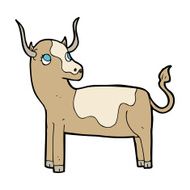 Cartoon Cow N124