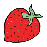 Cartoon Strawberry N95