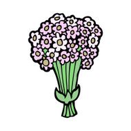 Cartoon Flowers N115