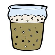 cartoon glass of beer N31