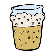 cartoon glass of beer N32