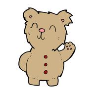 cartoon teddy bear N434