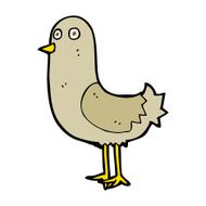 Cartoon Bird N540
